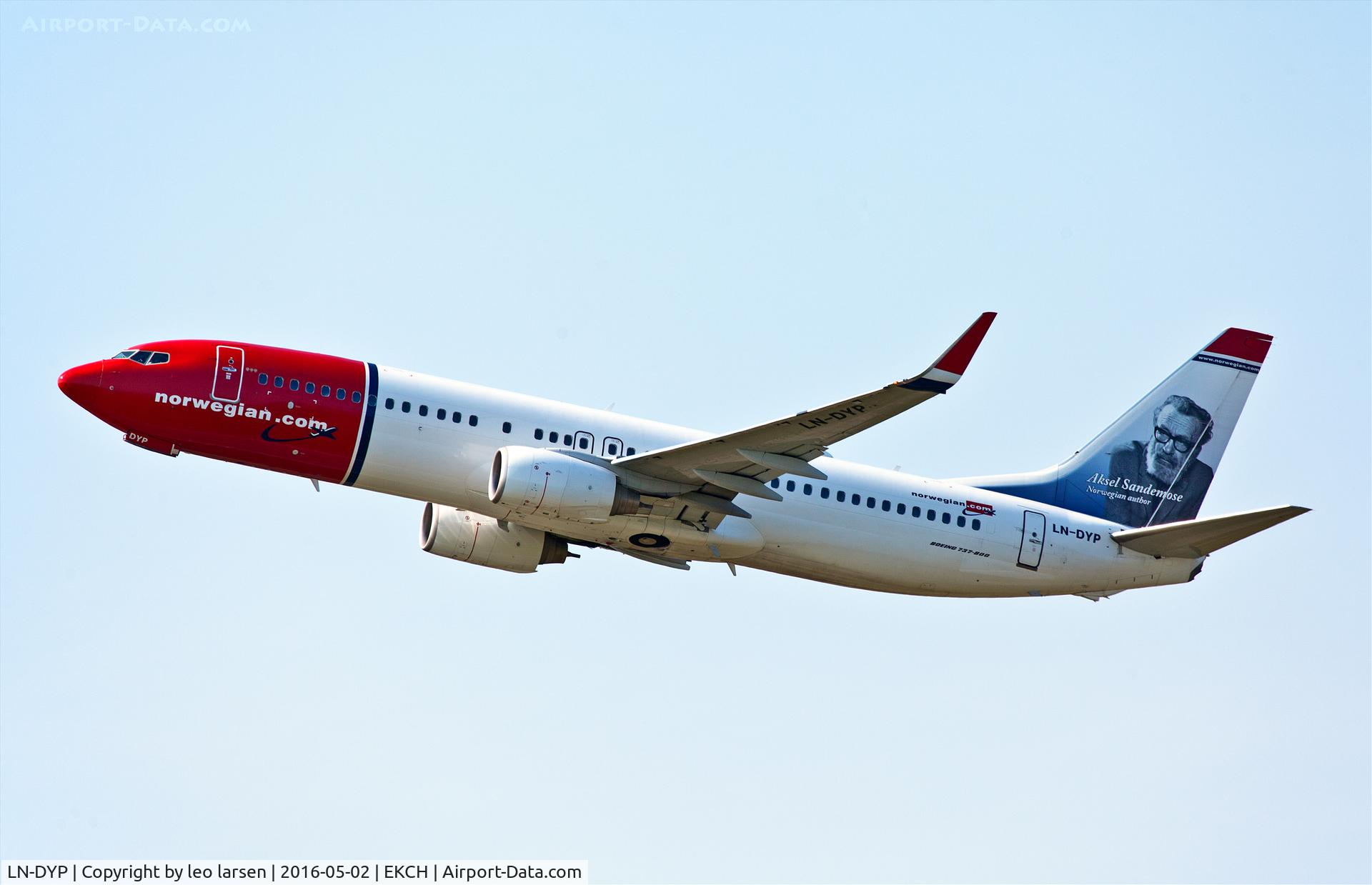 LN-DYP, 2011 Boeing 737-8JP C/N 39047, Copenhagen 2.5.16