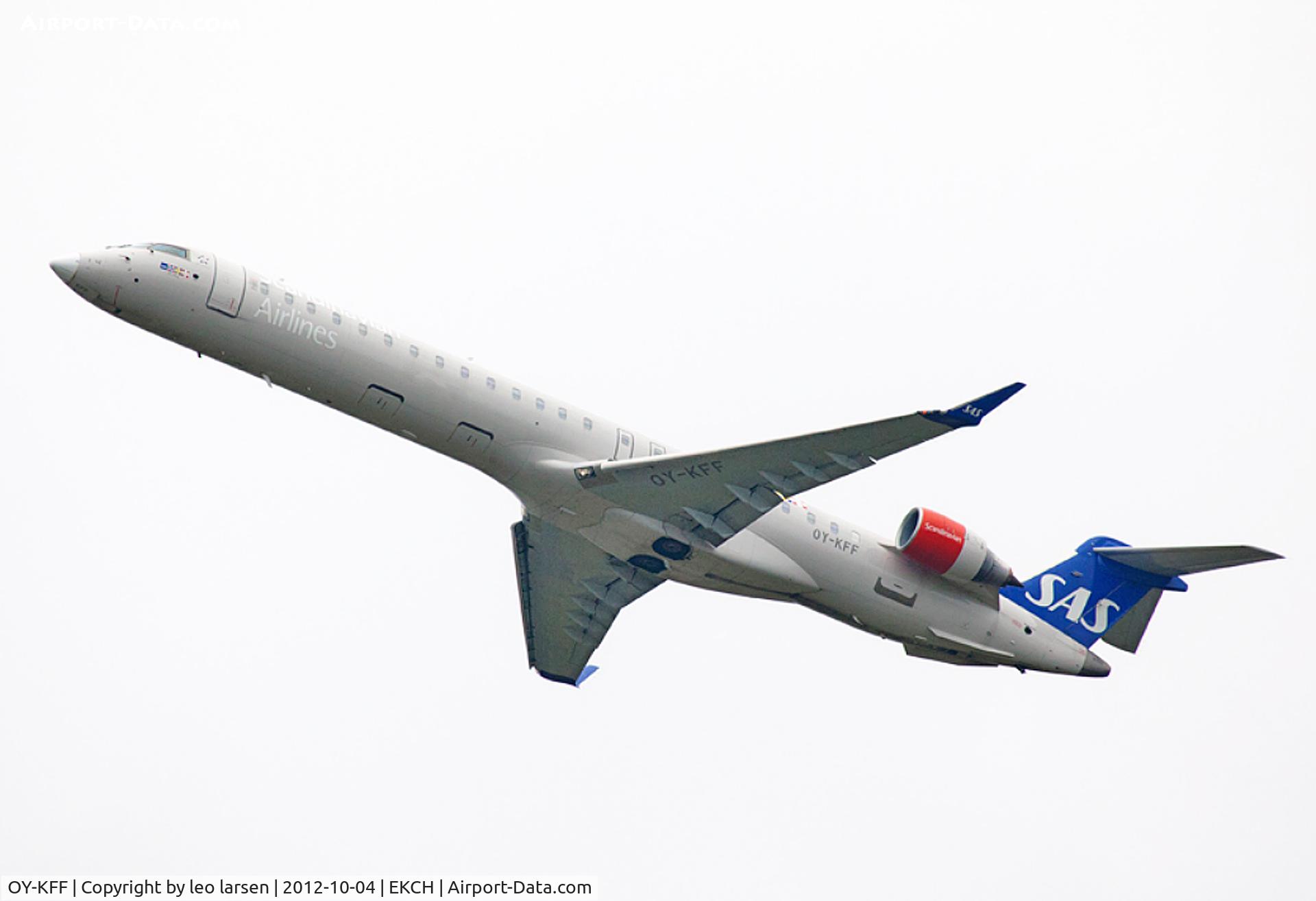 OY-KFF, 2009 Bombardier CRJ-900 (CL-600-2D24) C/N 15231, Copenhagen 4.10.12