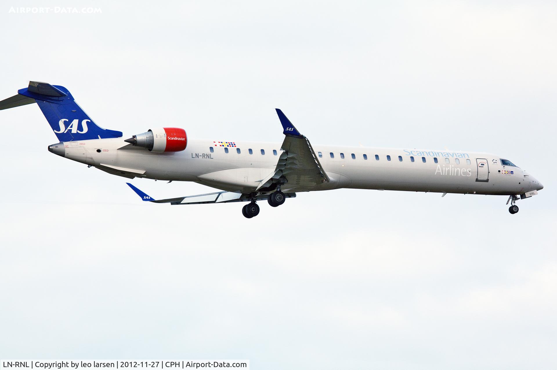 LN-RNL, 2010 Bombardier CRJ-900LR (CL-600-2D24) C/N 15250, Copenhagen 27.11.12