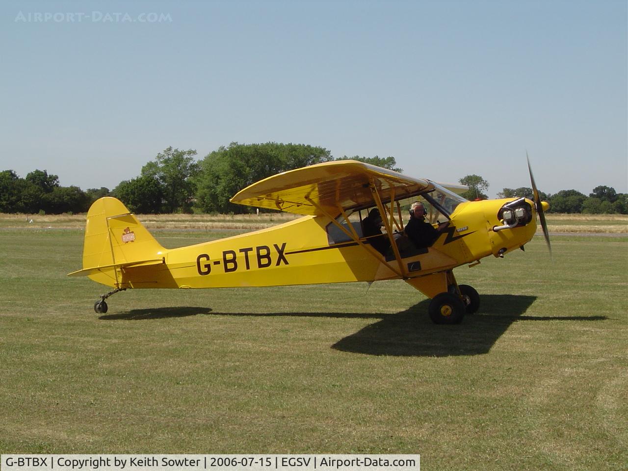 G-BTBX, 1941 Piper J3C-65 Cub Cub C/N 6334, Visiting aircraft