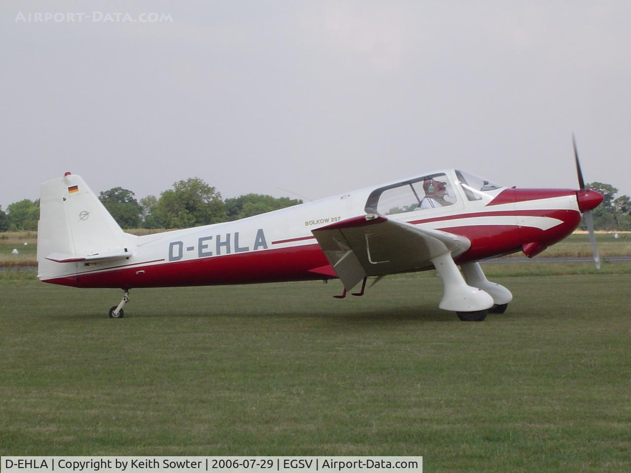 D-EHLA, 1963 Bolkow Bo-207 C/N 273, Visiting aircraft