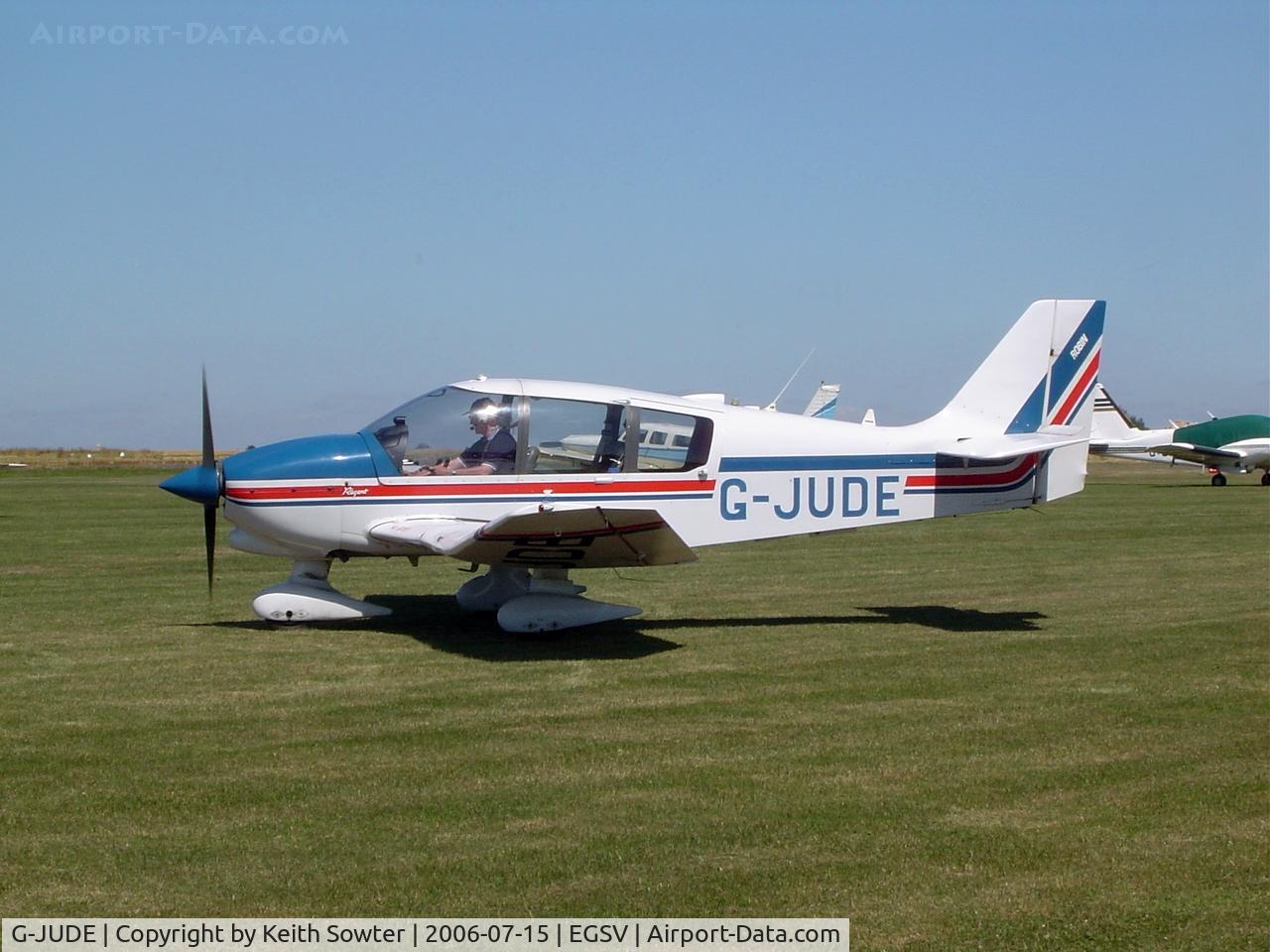 G-JUDE, 1988 Robin DR-400-180 Regent Regent C/N 1869, Visiting aircraft