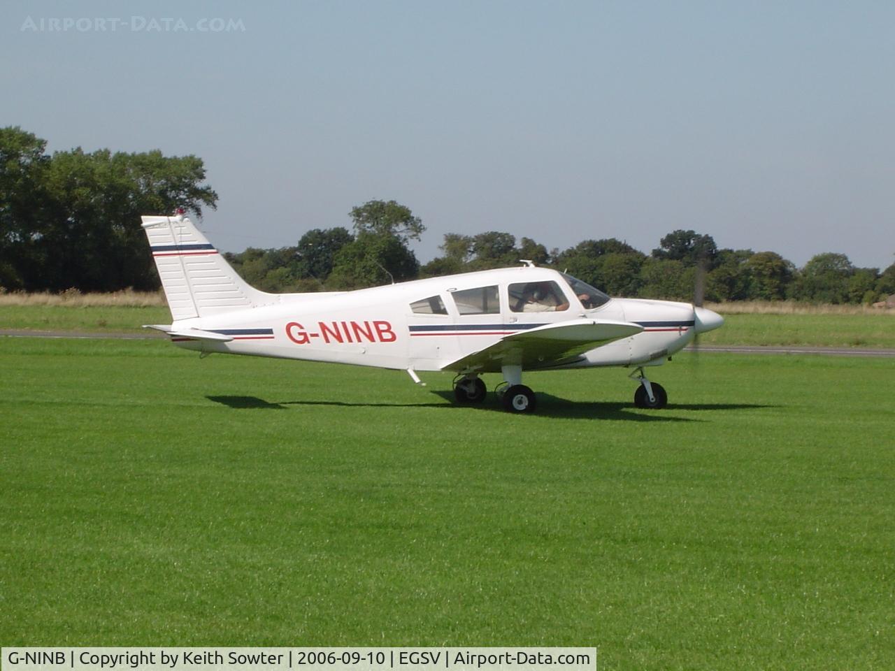 G-NINB, 1973 Piper PA-28-180 Cherokee C/N 28-7305234, based aircraft
