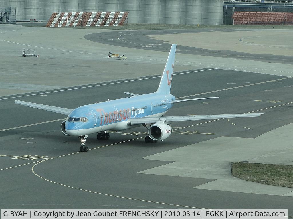 G-BYAH, 1992 Boeing 757-204 C/N 26966, Thomson Airways
