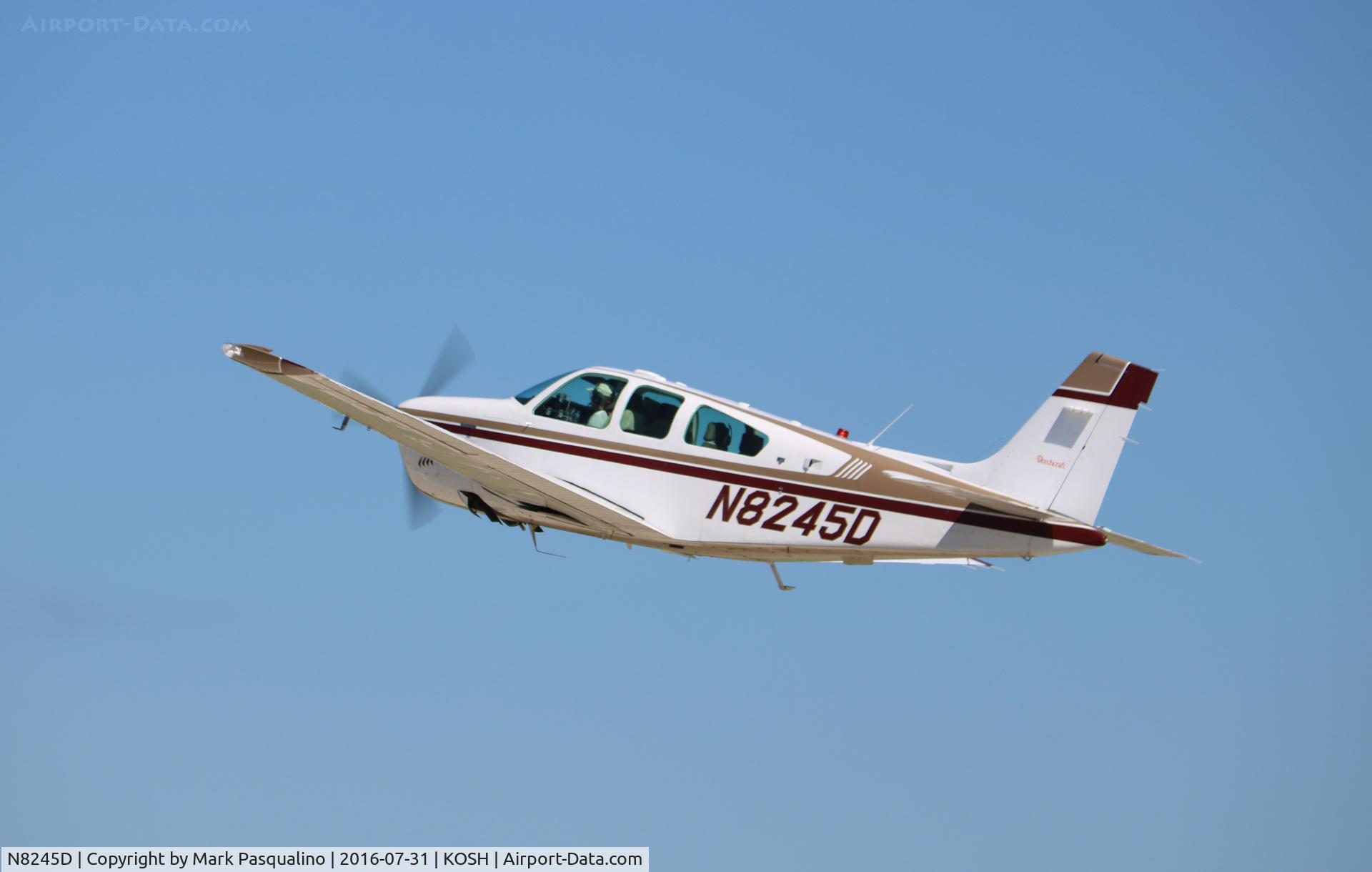 N8245D, 1991 Beech F33A Bonanza C/N CE-1570, Beech F33A