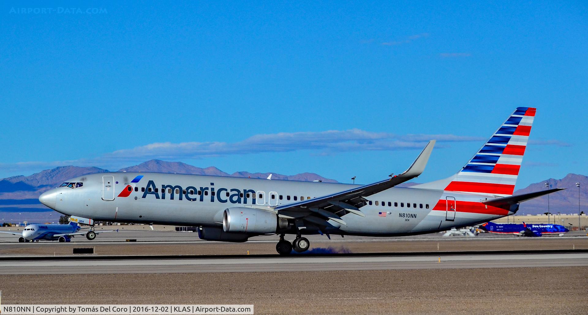N810NN, 2009 Boeing 737-823 C/N 33207, N810NN American Airlines 2009 Boeing 737-823 - cn 33207 / 3056 - Las Vegas - McCarran International Airport (LAS / KLAS)
USA - Nevada December 2, 2016
Photo: Tomás Del Coro