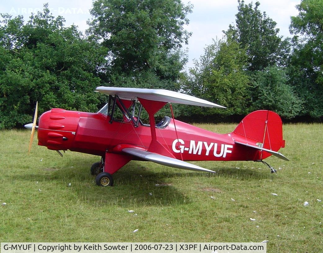 G-MYUF, 1995 Murphy Renegade Spirit UK C/N PFA 188-12795, Visiting aircraft at Priory Farm