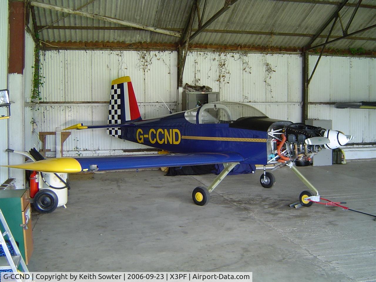 G-CCND, 2006 Vans RV-9A C/N PFA 320-14142, at Priory Farm