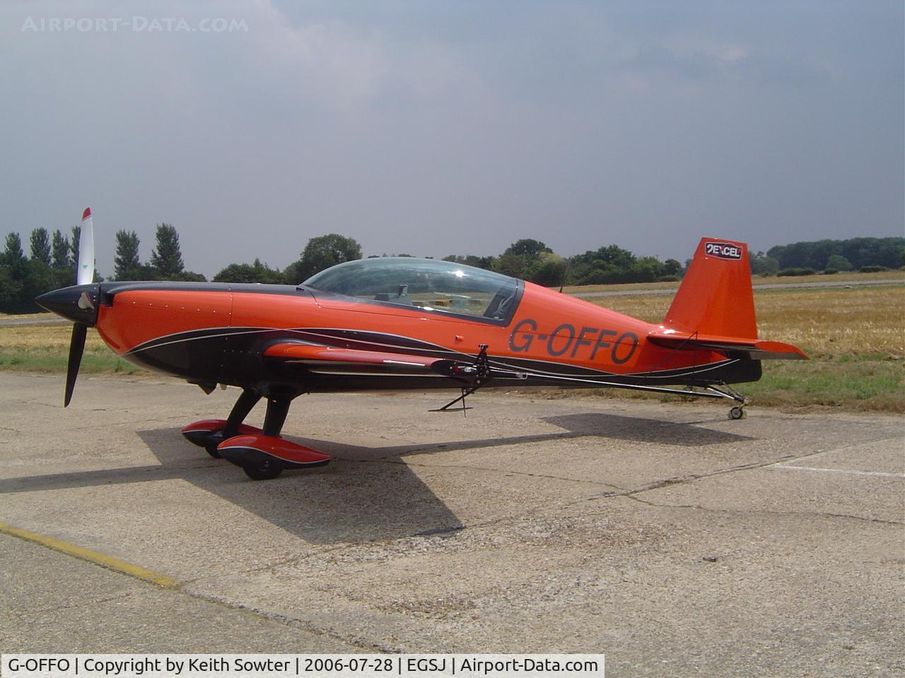 G-OFFO, 2006 Extra EA-300/L C/N 1226, Display aircraft at Seething