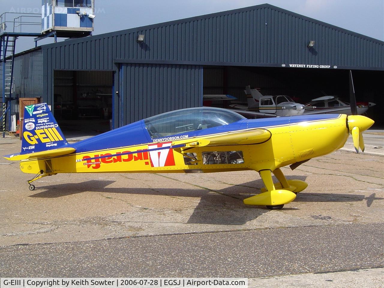 G-EIII, 1994 Extra EA-300 C/N 057, Display aircraft at Seething