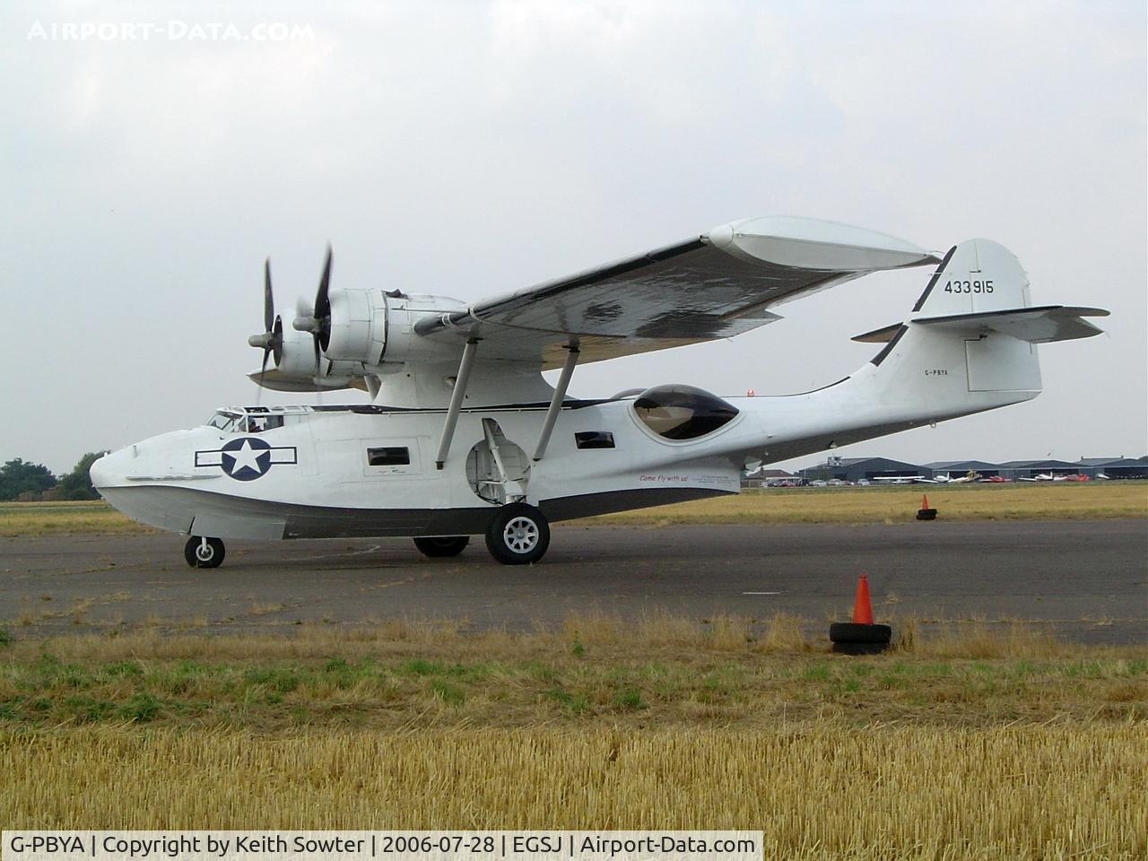 G-PBYA, 1944 Consolidated (Canadian Vickers) PBV-1A Canso A C/N CV-283, Display aircraft at Seething