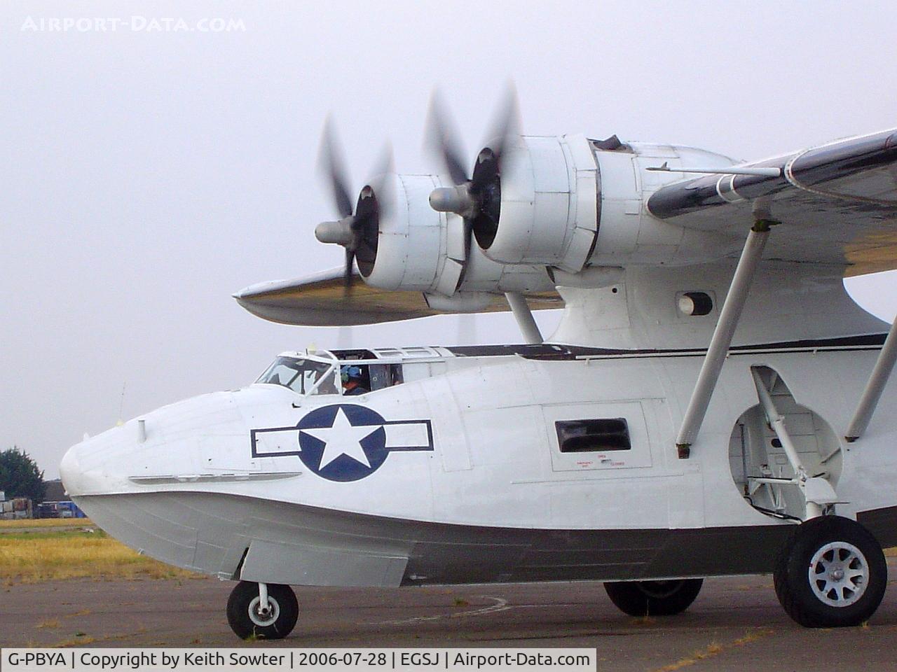 G-PBYA, 1944 Consolidated (Canadian Vickers) PBV-1A Canso A C/N CV-283, Display aircraft at Seething