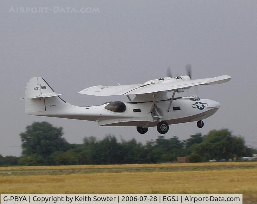 G-PBYA, 1944 Consolidated (Canadian Vickers) PBV-1A Canso A C/N CV-283, Display aircraft at Seething