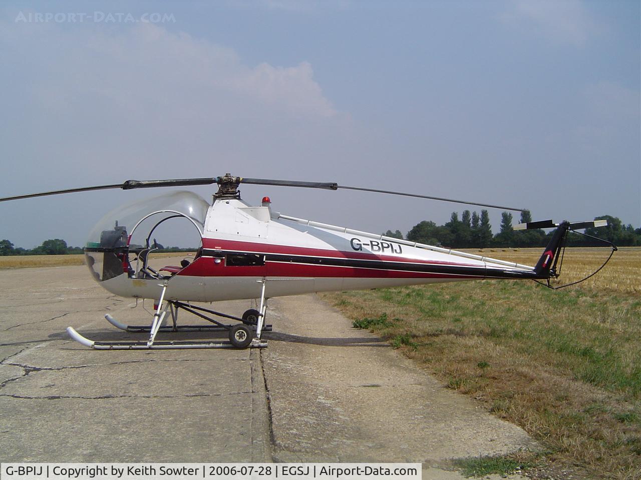 G-BPIJ, 1967 Brantly B-2B C/N 465, Resident aircraft at Seething