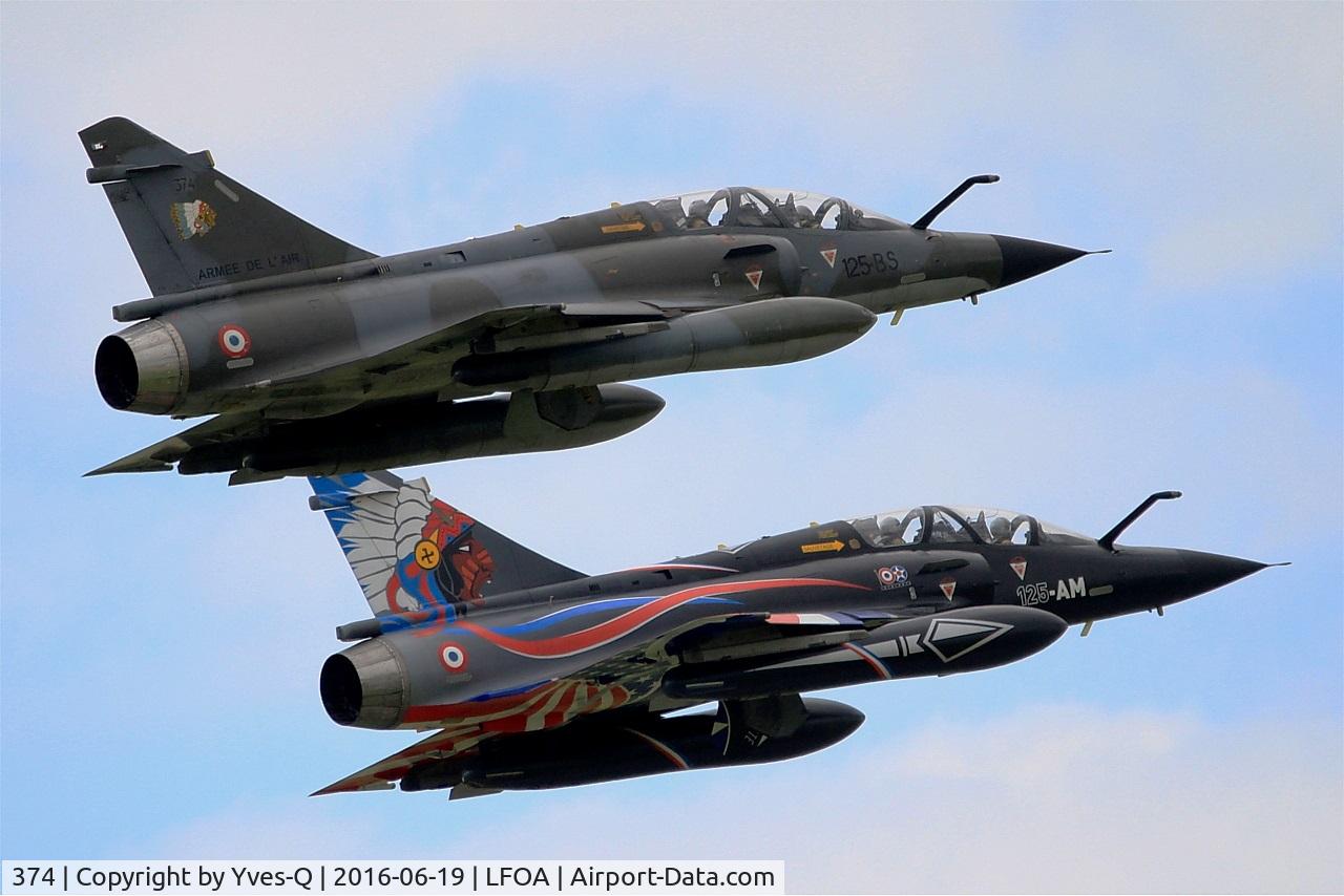 374, Dassault Mirage 2000N C/N not found 374, Dassault Mirage 2000N, Ramex Delta Tactical display, Avord Air Base 702 (LFOA) Open day 2016