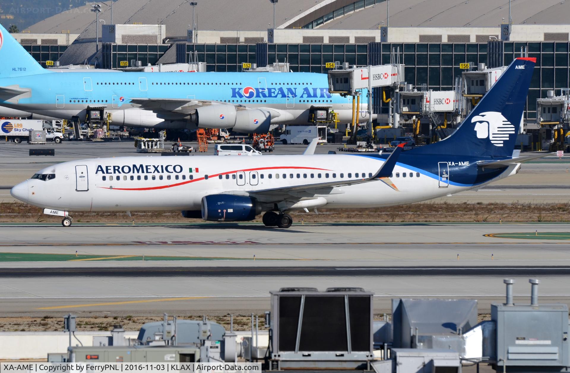 XA-AME, 2013 Boeing 737-852 C/N 36708, AeroMexico B738