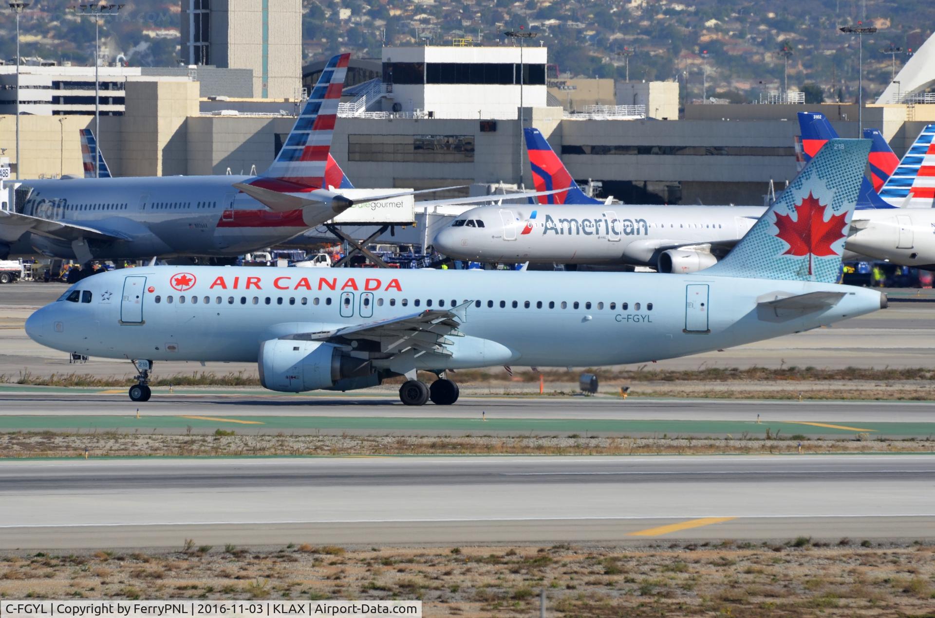 C-FGYL, 1991 Airbus A320-211 C/N 254, Air Canada A320