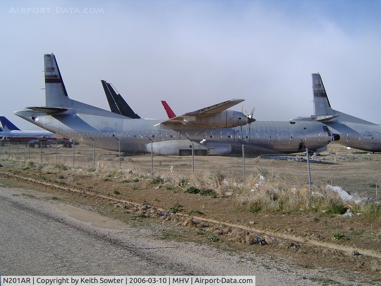 N201AR, 1956 Douglas C-133A Cargomaster C/N 45166, Withdrawn from Use