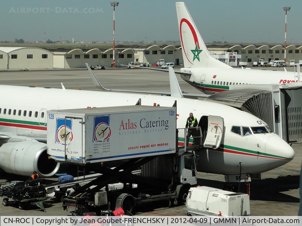 CN-ROC, 2005 Boeing 737-8B6 C/N 33061, Atlas catering / Royal Air Maroc
