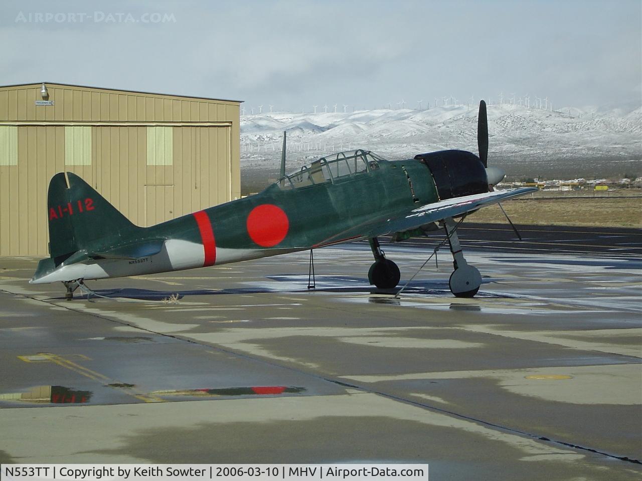 N553TT, 1942 Mitsubishi A6M3 Reisen (Zero) C/N 3858, At Mojave