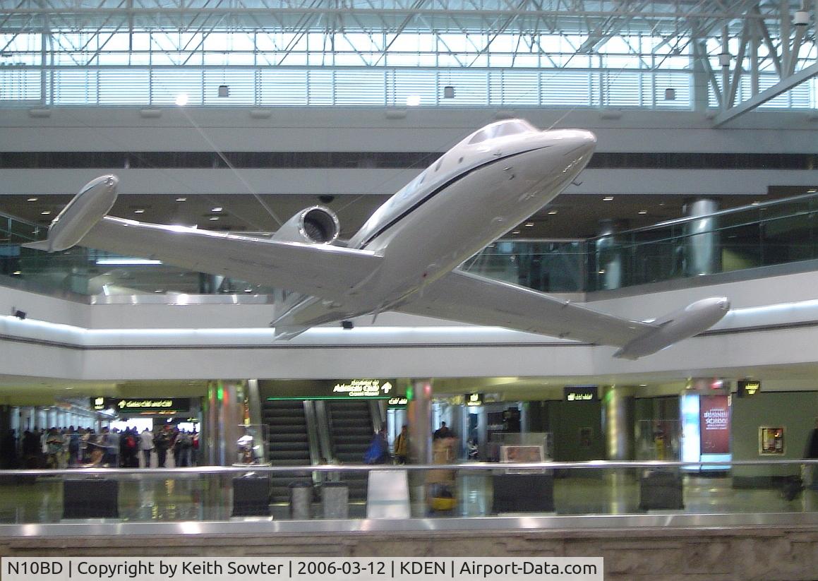 N10BD, 1983 Gates Learjet 35 C/N 506, Preserved in the terminal