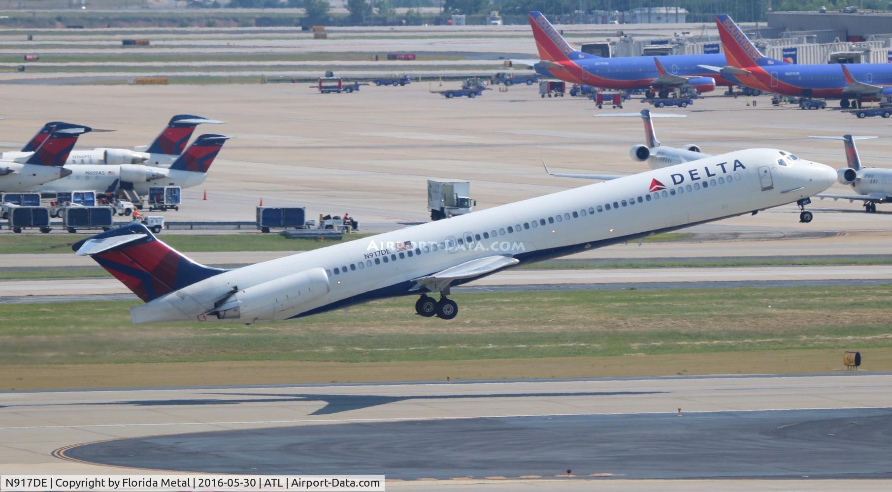 N917DE, 1993 McDonnell Douglas MD-88 C/N 49958, Delta