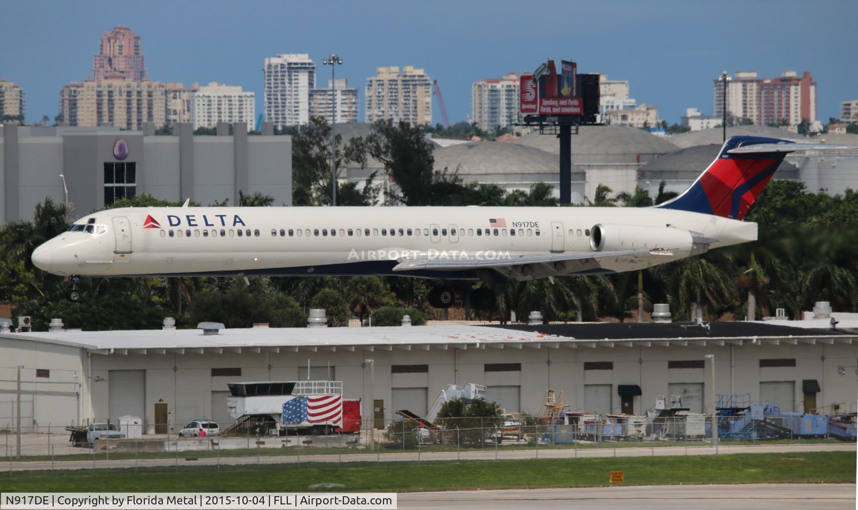 N917DE, 1993 McDonnell Douglas MD-88 C/N 49958, Delta