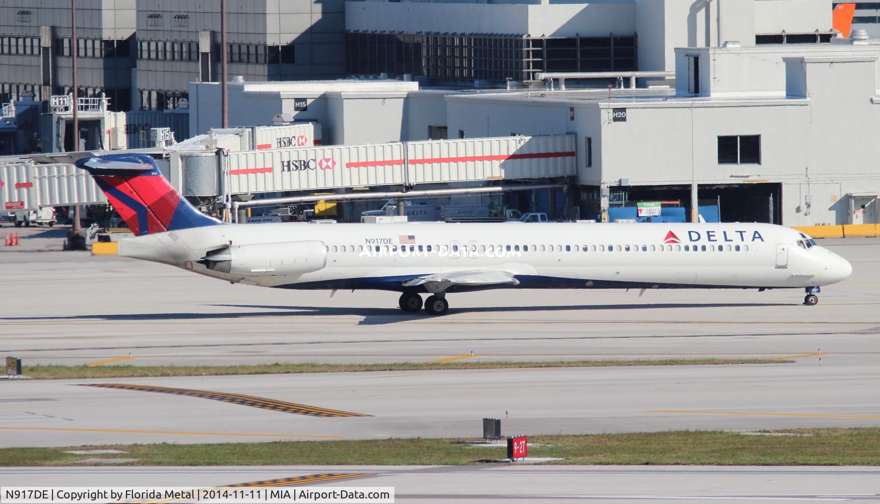 N917DE, 1993 McDonnell Douglas MD-88 C/N 49958, Delta