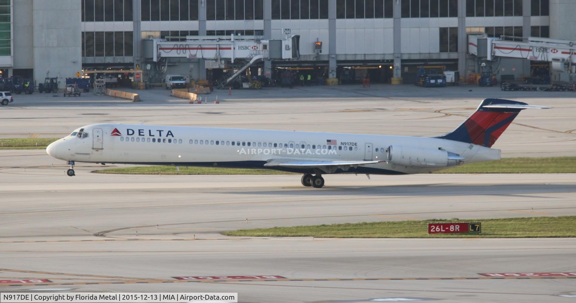 N917DE, 1993 McDonnell Douglas MD-88 C/N 49958, Delta