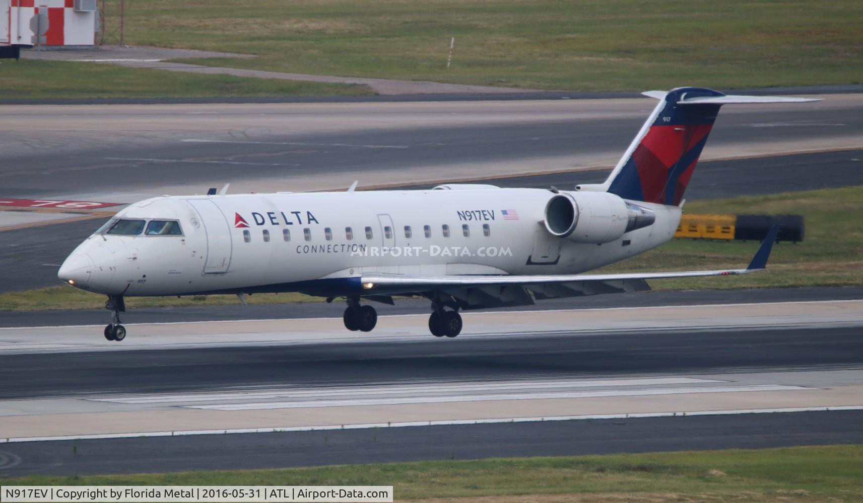 N917EV, 2003 Bombardier CRJ-200ER (CL-600-2B19) C/N 7769, Delta Connection