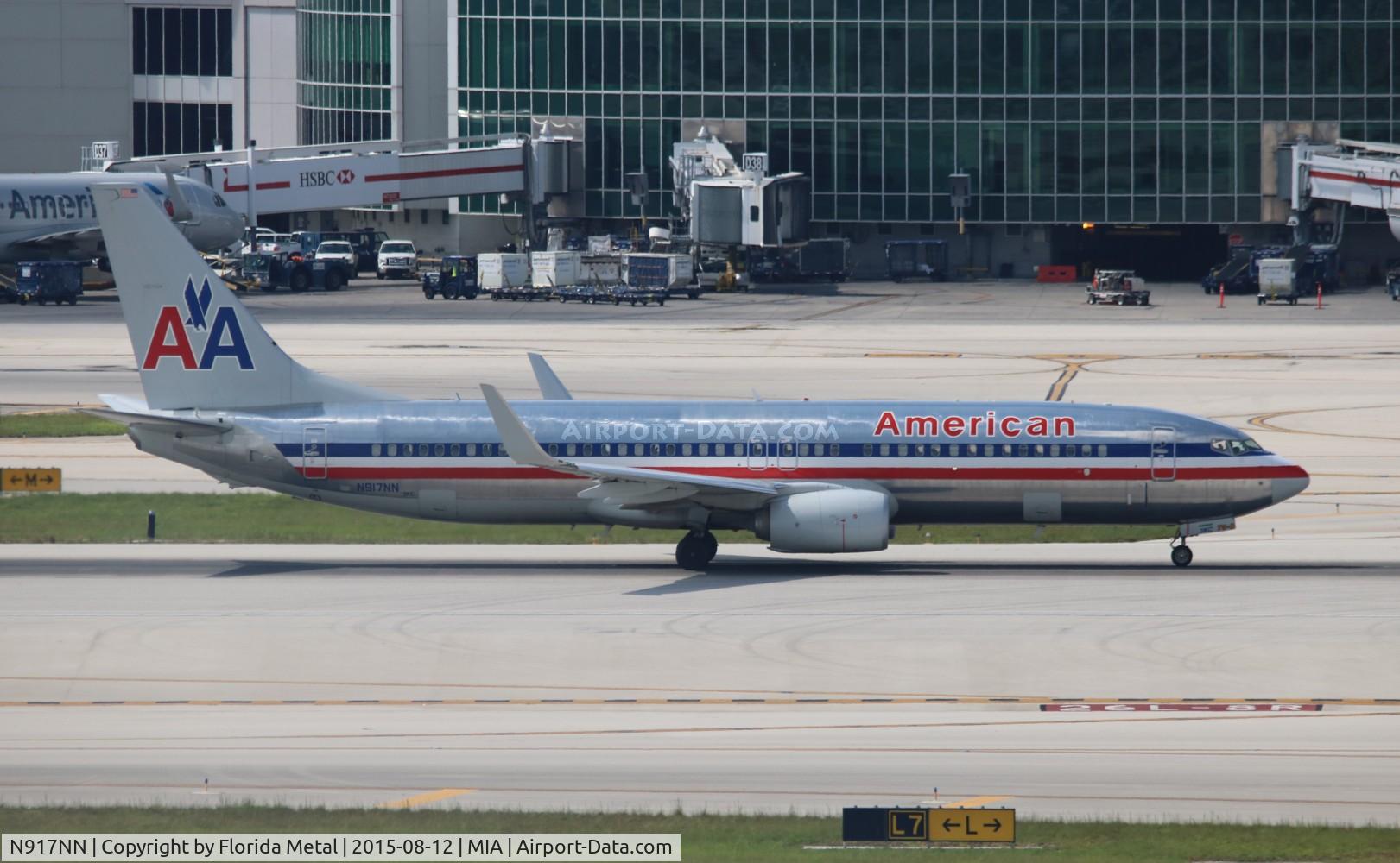 N917NN, 2013 Boeing 737-823 C/N 29572, American
