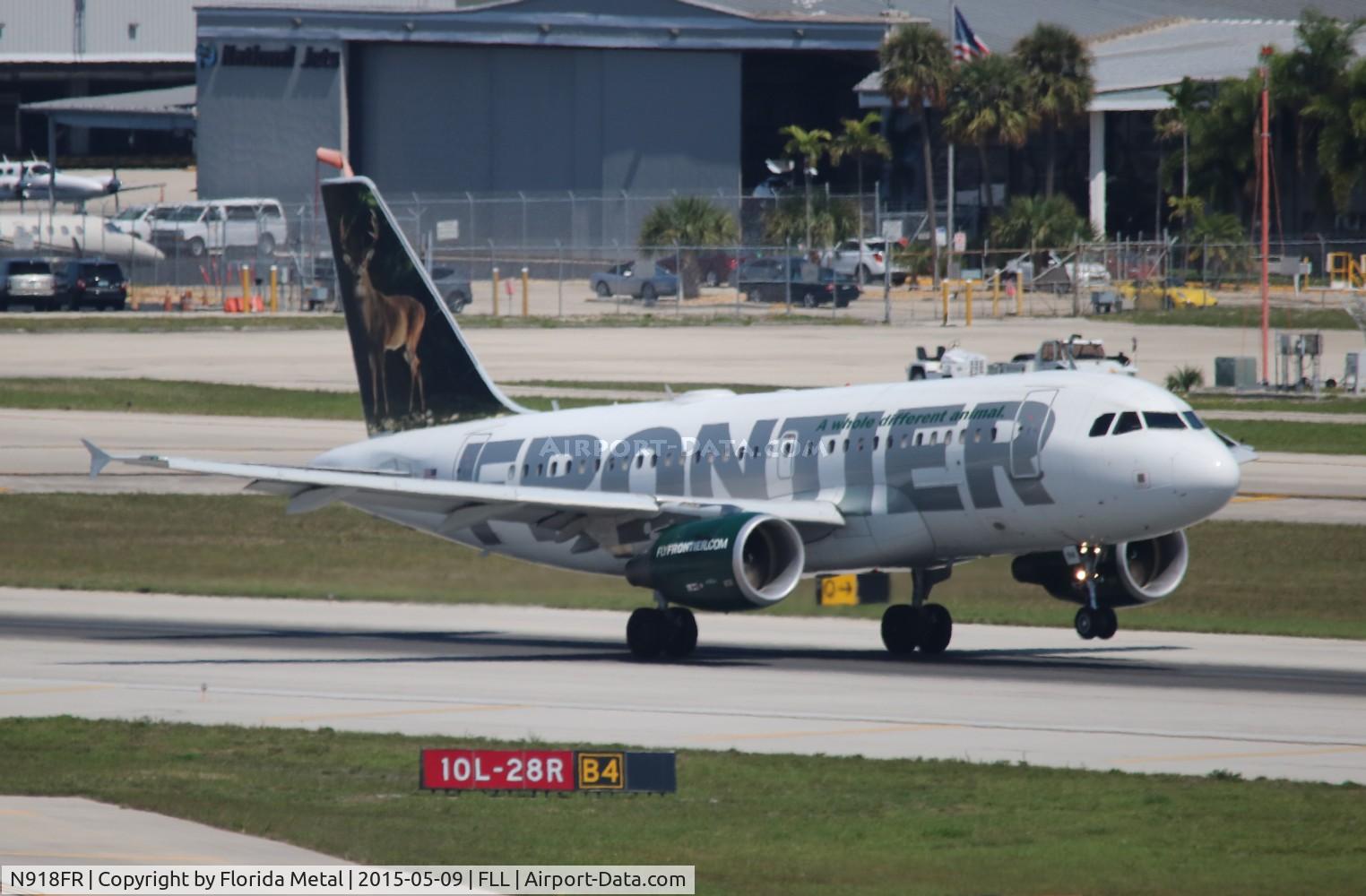 N918FR, 2003 Airbus A319-111 C/N 1943, Jake the Whitetail deer