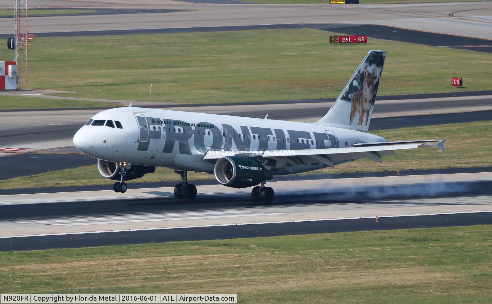 N920FR, 2003 Airbus A319-111 C/N 1997, Carl the Coyote
