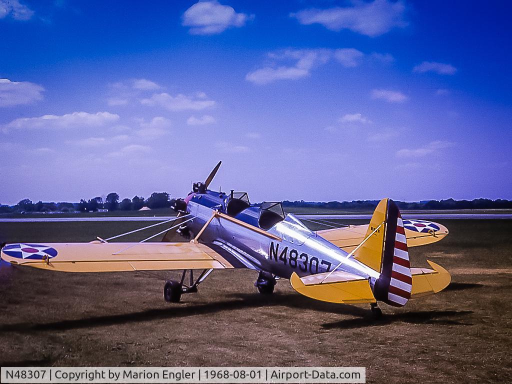 N48307, 1941 Ryan Aeronautical ST3KR C/N 1269, Photo taken at a 1968 EAA air show in either Wisconsin or Minnesota.