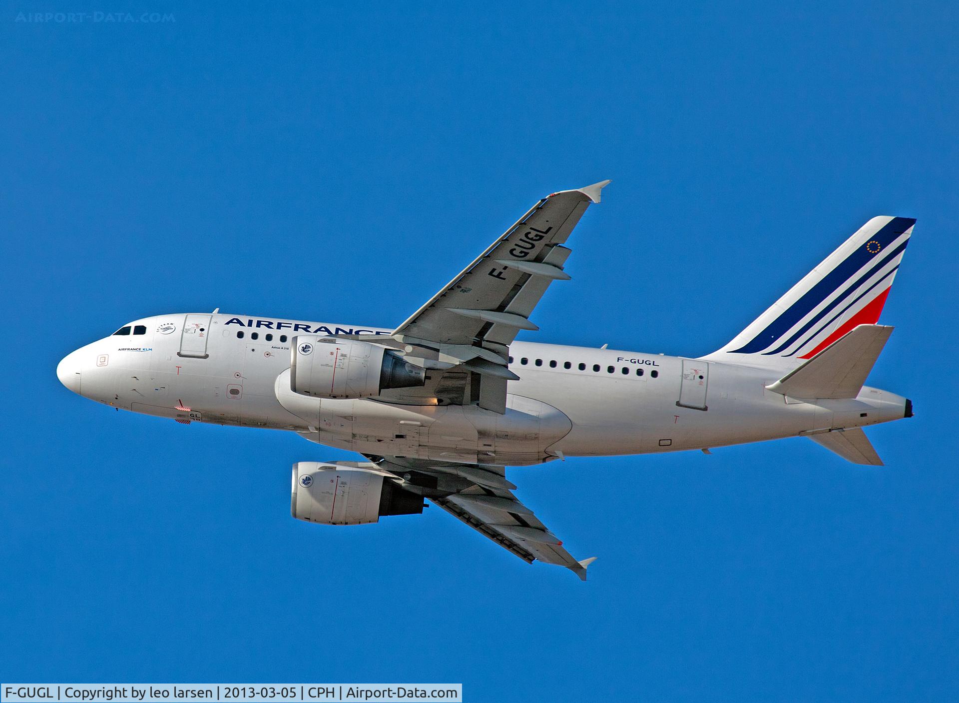 F-GUGL, 2006 Airbus A318-111 C/N 2686, Copenhagen 5.3.13