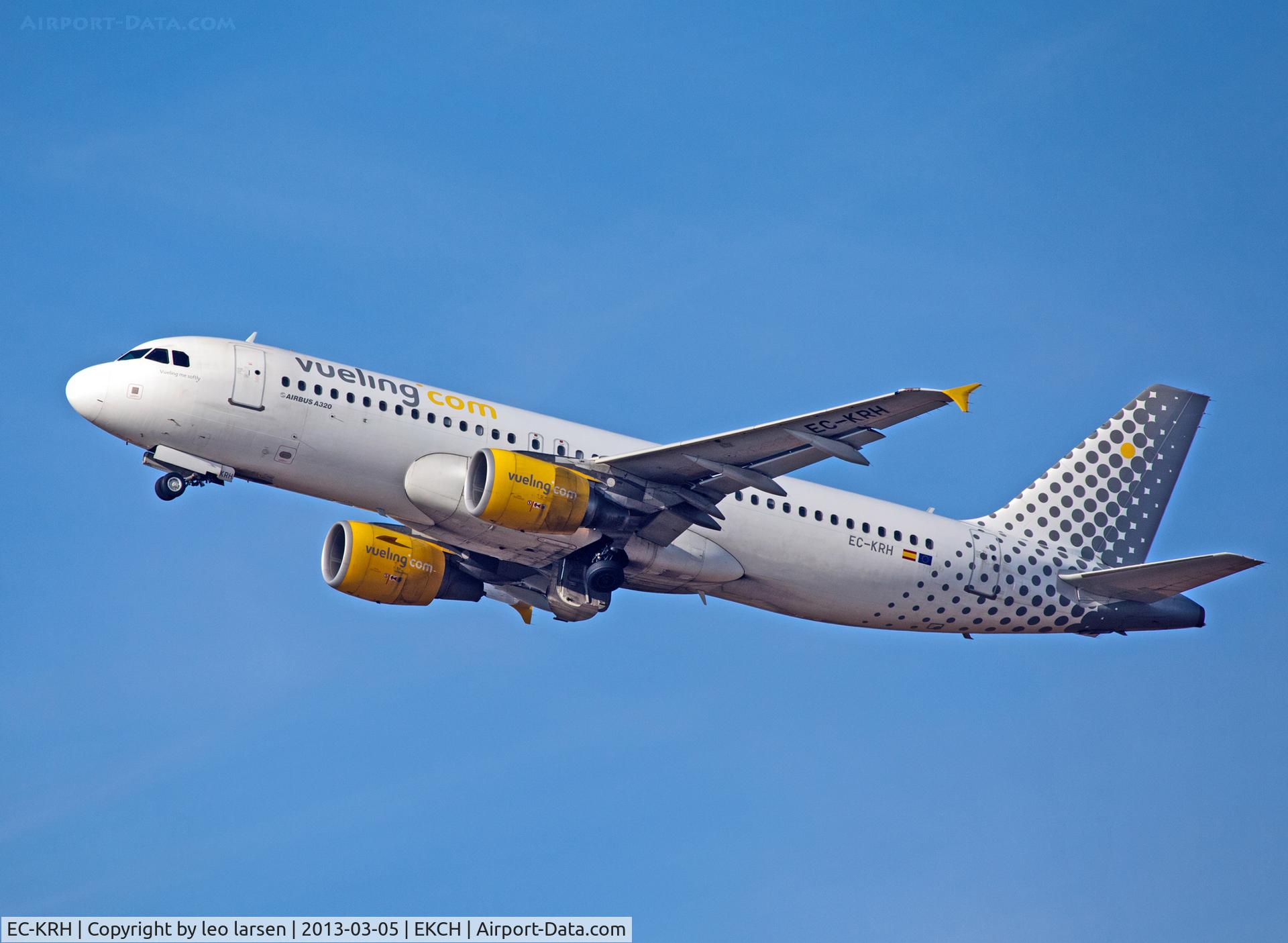 EC-KRH, 2008 Airbus A320-214 C/N 3529, Copenhagen 5.3.13