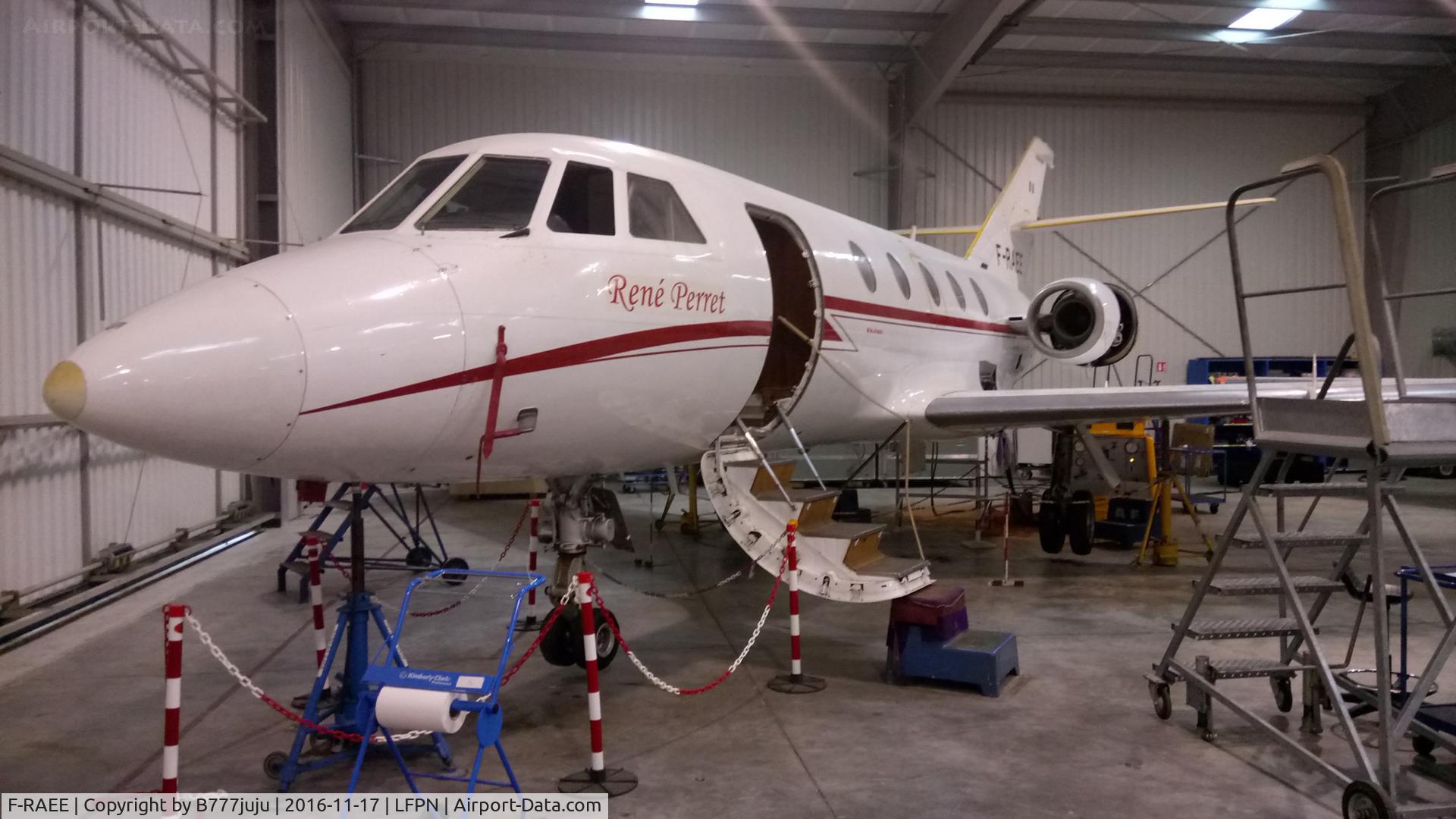 F-RAEE, Dassault Falcon (Mystere) 20C C/N 238, use for maintenance training