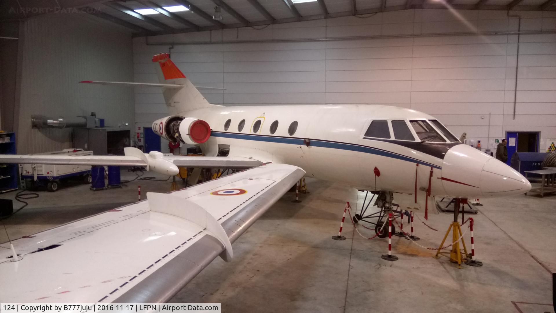 124, 1968 Dassault Falcon (Mystere) 20C C/N 124, use for maintenance training