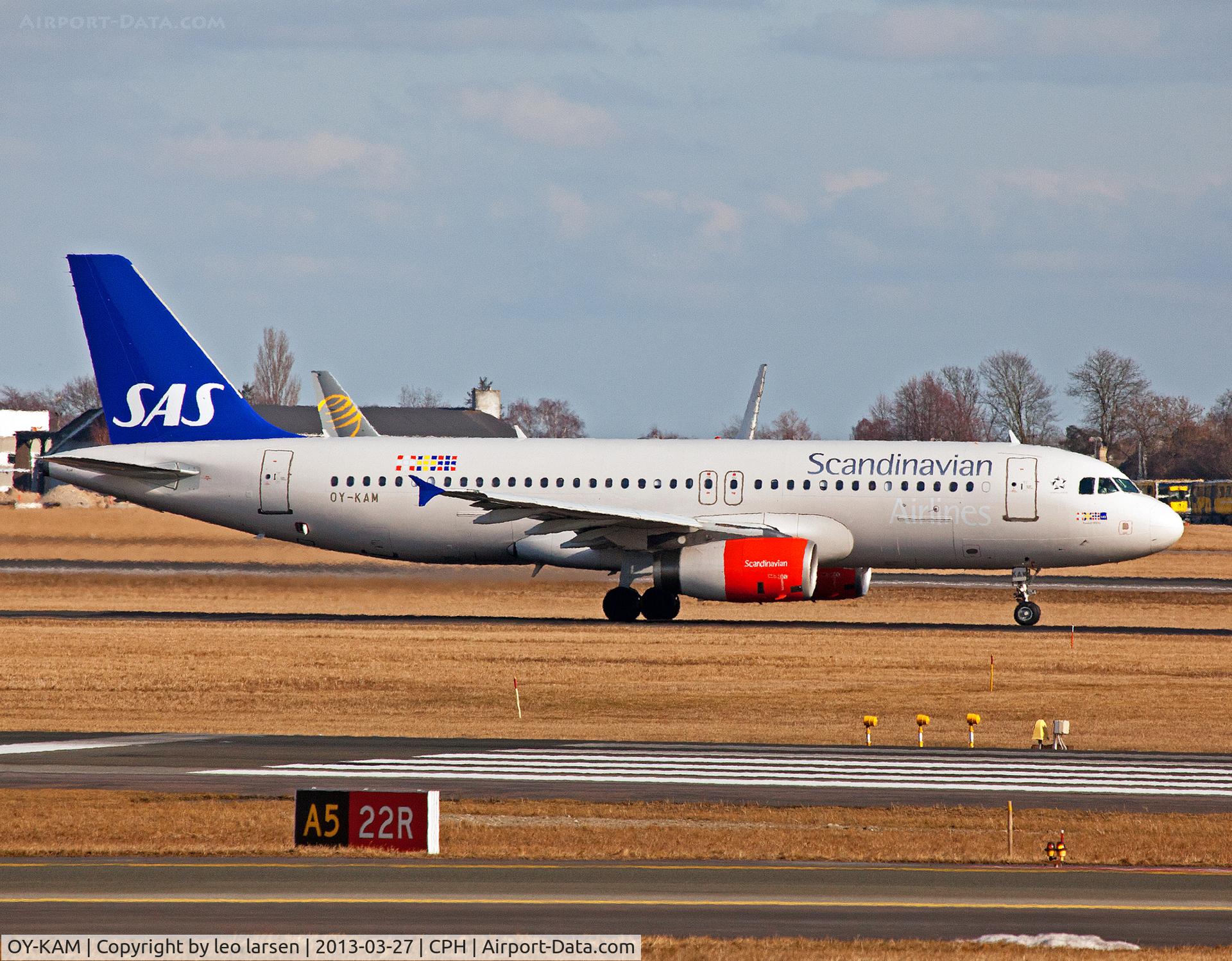 OY-KAM, 2006 Airbus A320-232 C/N 2911, Copenhagen 27.3.13