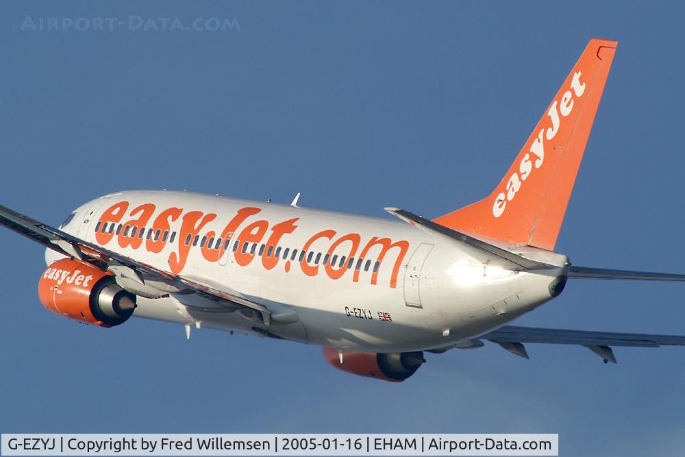 G-EZYJ, 1998 Boeing 737-33V C/N 29334, Easyjet