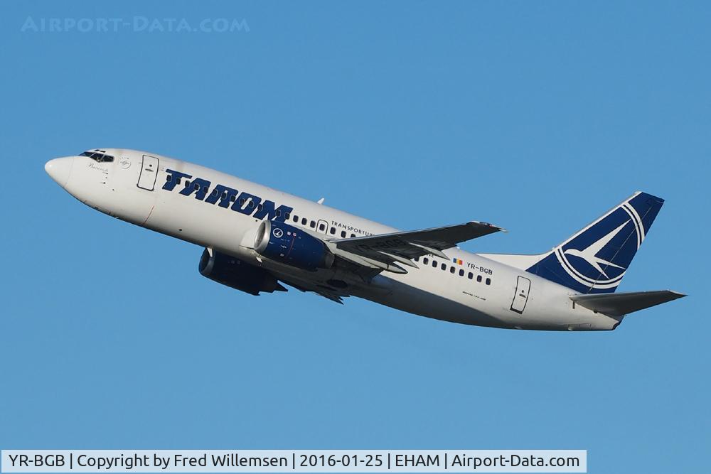 YR-BGB, 1993 Boeing 737-38J C/N 27180, Tarom