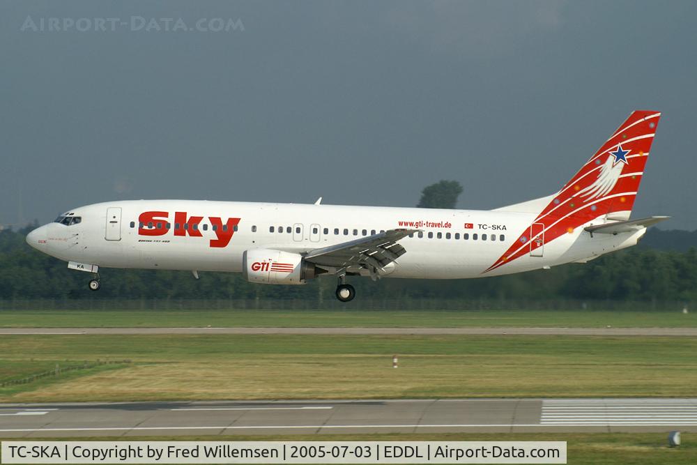 TC-SKA, 1988 Boeing 737-4Y0 C/N 23865, Sky