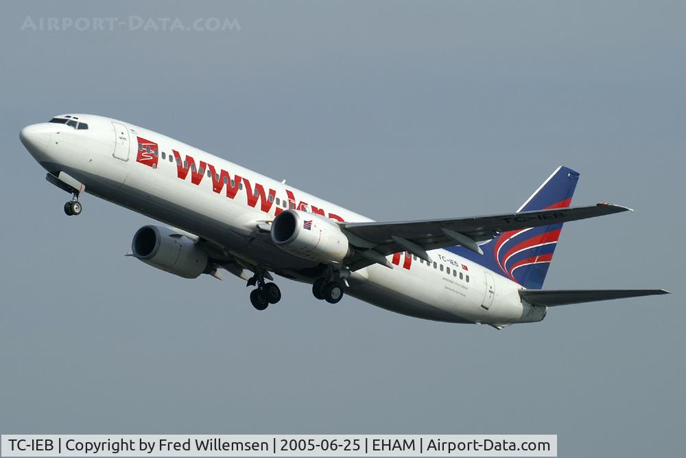 TC-IEB, 2002 Boeing 737-8CX C/N 32363, Inter Airlines