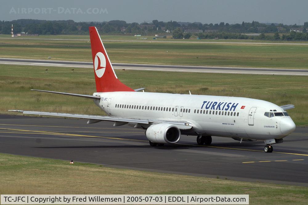 TC-JFC, 1998 Boeing 737-8F2 C/N 29765, Turkish