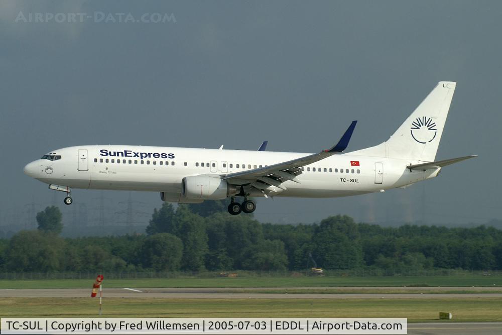TC-SUL, 1998 Boeing 737-85F C/N 28822, Sun Express