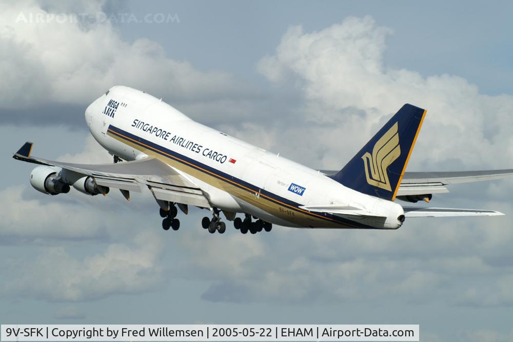 9V-SFK, 1997 Boeing 747-412F/SCD C/N 28023, Singapore