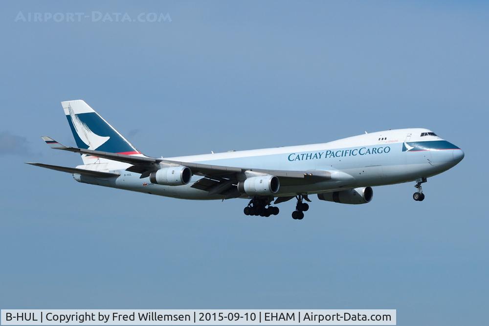 B-HUL, 2000 Boeing 747-467F/SCD C/N 30804, Cathay Pacific Cargo