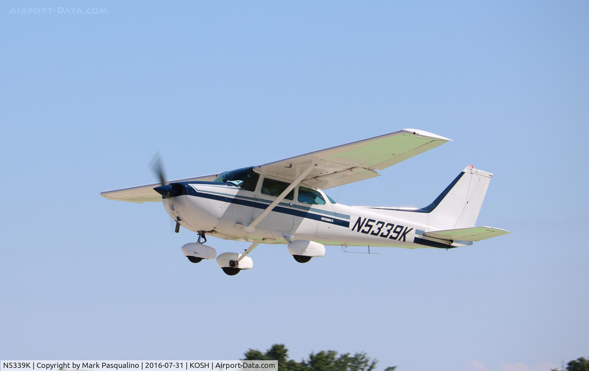 N5339K, 1980 Cessna 172P C/N 17274071, Cessna 172P