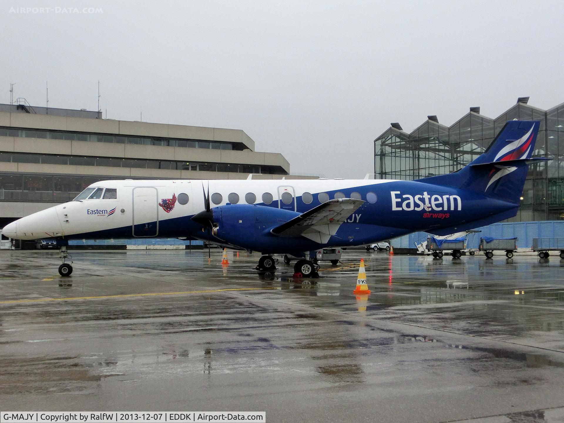G-MAJY, 1997 British Aerospace Jetstream 41 C/N 41099, British Aerospace BAe 4101 Jetstream 41 - Eastern Airways - G-MAJY - 07.12.2013 - CGN