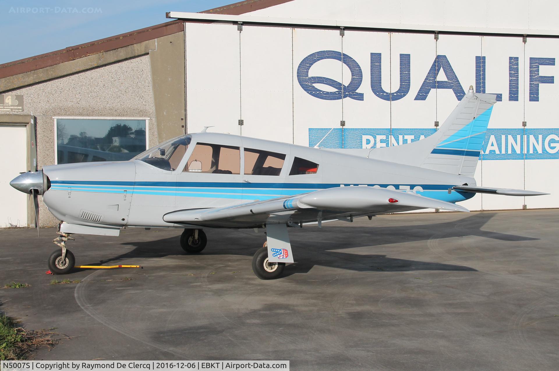 N5007S, 1970 Piper PA-28R-200 Cherokee Arrow C/N 28R-35731, At Wevelgem airport.